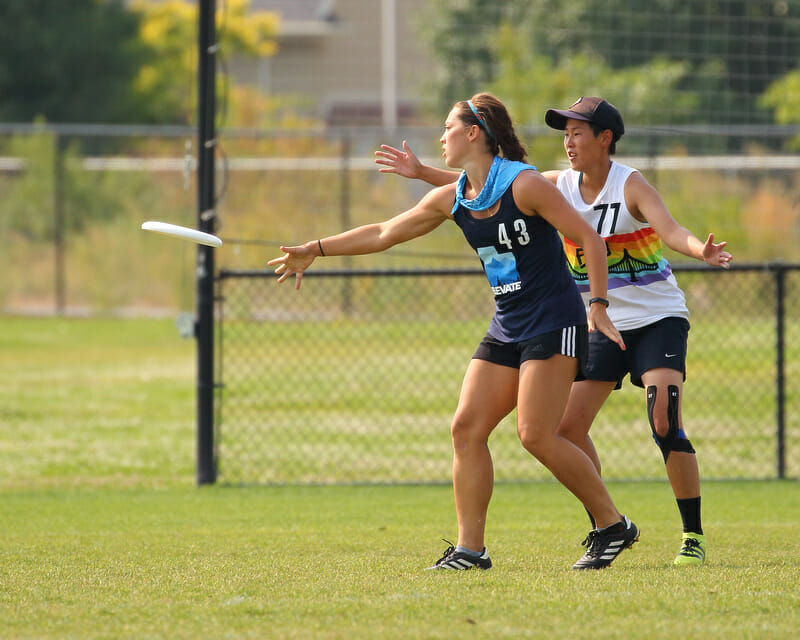 Salt Lake City's Kendra Miller. Photo: Cullen Clark -- UltiPhotos.com