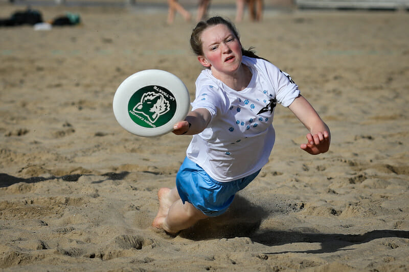 U20 pool play at the Beach of Dreams event in Los Angeles. Photo: Kristina Geddert -- UltiPhotos.com