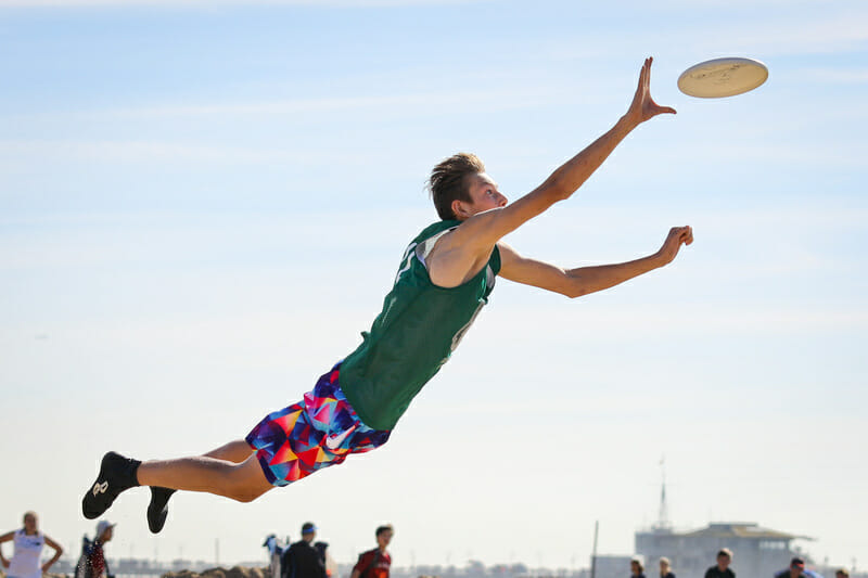 U20 pool play at the Beach of Dreams event in Los Angeles. Photo: Kristina Geddert -- UltiPhotos.com