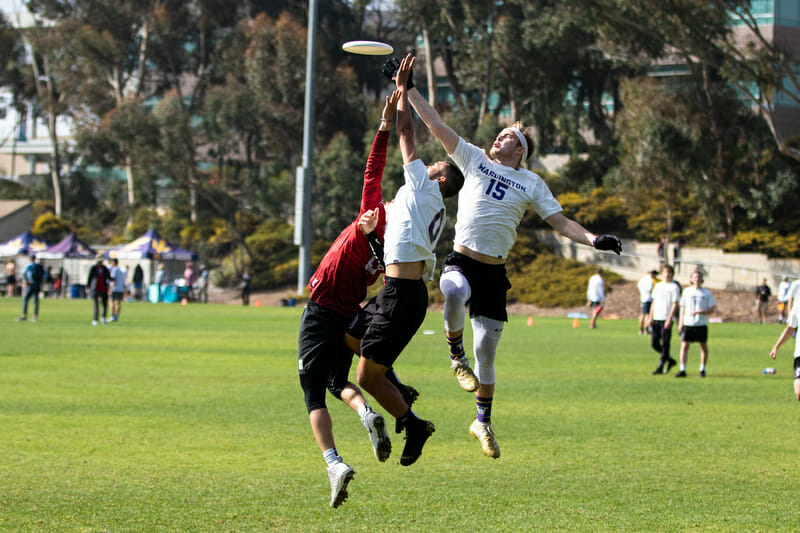 After winning Santa Barbara Invite and President's Day (pictured), Washington will look to continue their dominant spring at Stanford Invite. Photo: Greg Pettus -- UltiPhotos.com