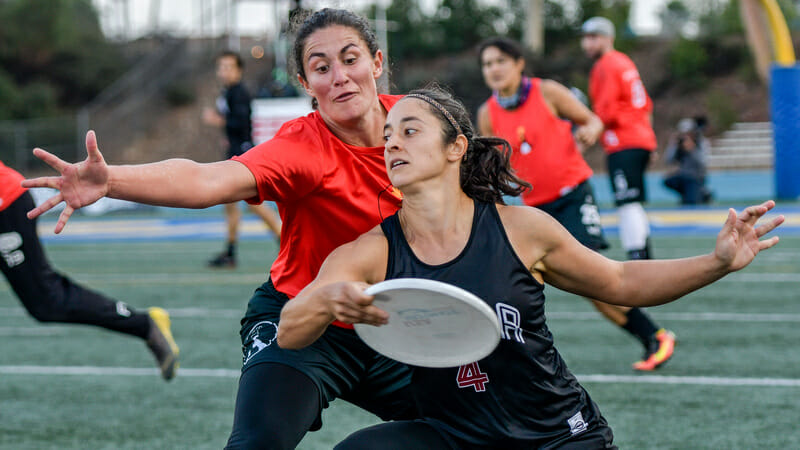 Philadelphia AMP and San Francisco Mischief both excelled last year thanks to the play of their exceptional women. Photo: Jeff Bell -- UltiPhotos.com