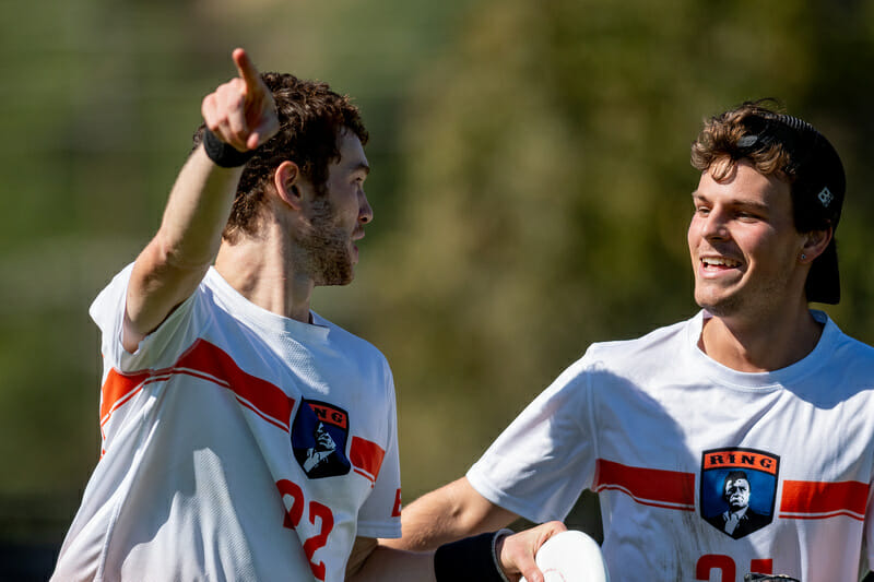 Ring of Fire's Sol Yanuck (left) and Matt Gouchoe-Hanas (right). Photo: Sam Hotaling -- UltiPhotos.com