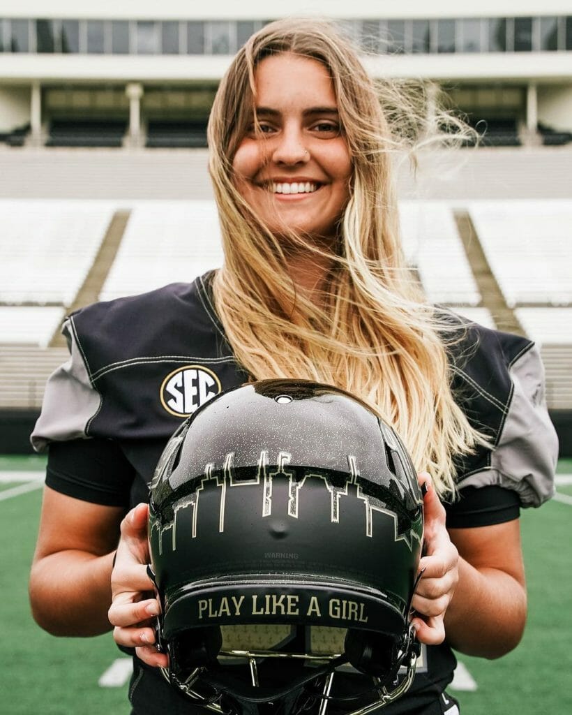 Sarah Fuller Becomes First Woman to Play for Top College Football Team