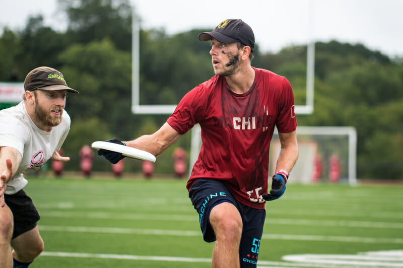 Chicago Machine's Pawel Janas at the 2019 Pro Championships. Photo: Paul Andris -- UltiPhotos.com