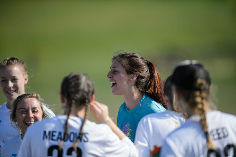 UNC Wilmington Seaweed women's ultimate.