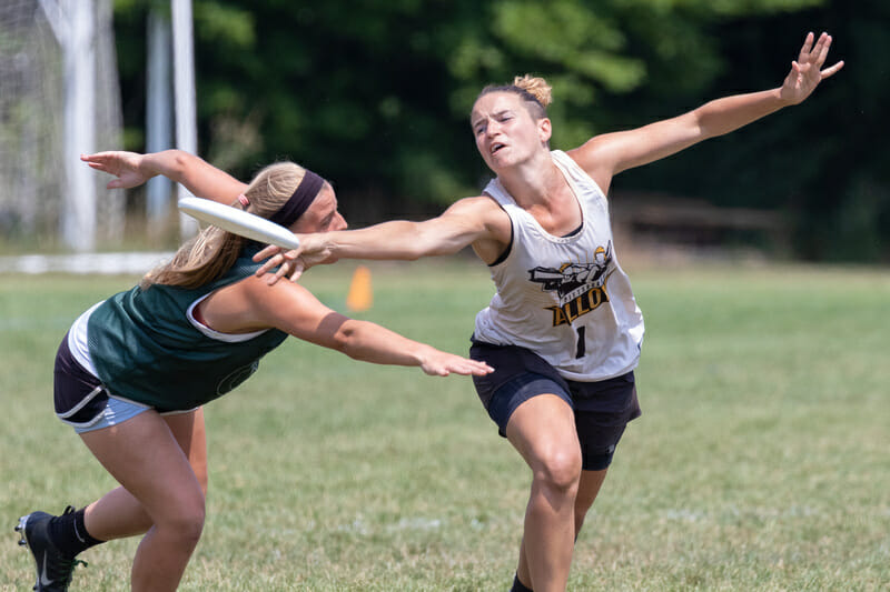 Alloy's Christy Lawry at the USA Ultimate 2019 Select Flight Invite.