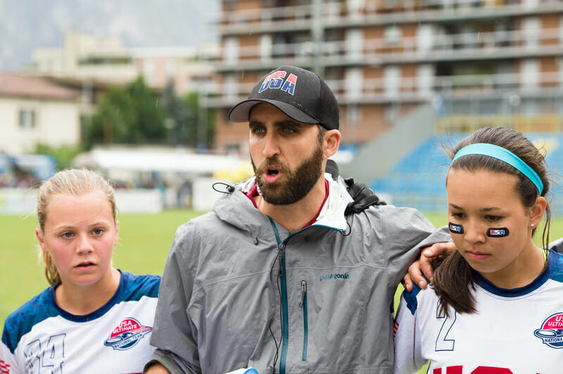 Kyle Weisbrod at WJUC 2014. Photo: Kevin Leclaire -- UltiPhotos.com