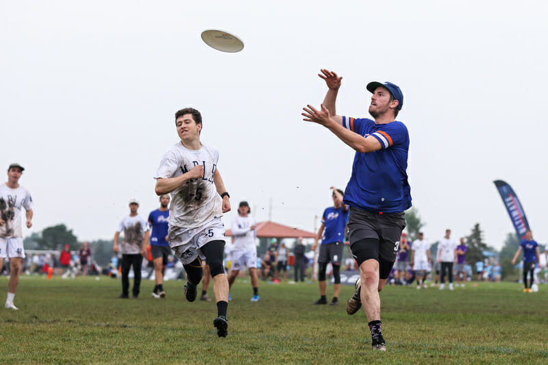 New York PoNY vs. Minneapolis Sub Zero in quarterfinals at the 2021 US Open. Photo: Paul Rutherford -- UltiPhotos.com