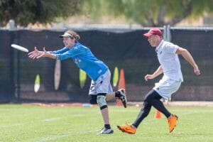 Dayne Meyer (right) with The Utah Killjoys at SFI West 2021. Photo: Rodney Chen -- UltiPhotos.com