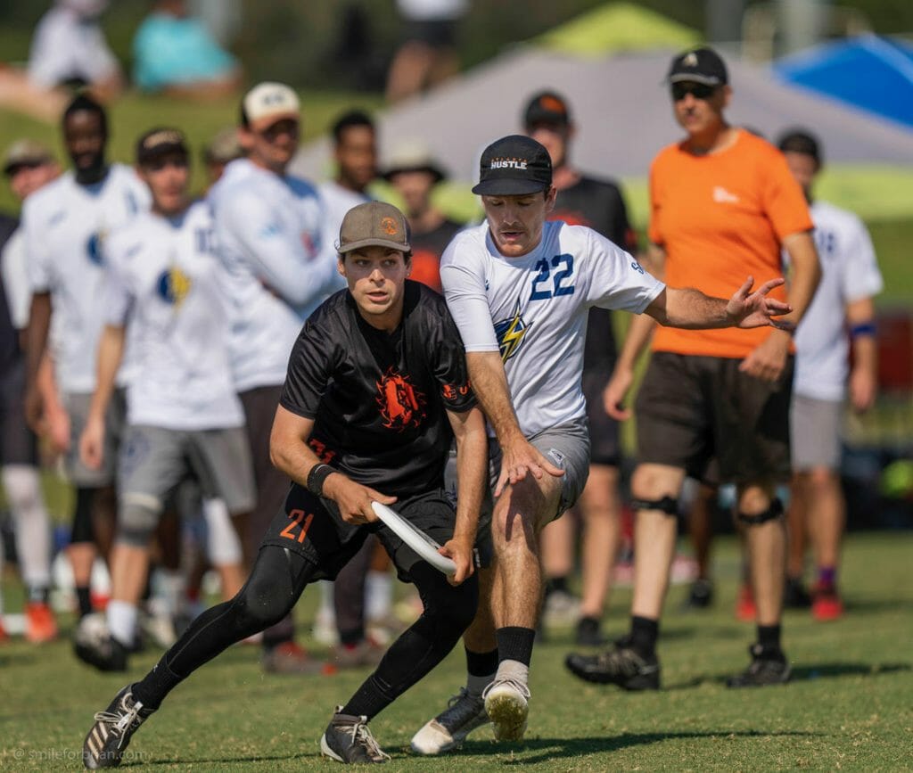 Ring of Fire's Matt Gouchoe-Hanas in the 2021 Southeast Men's Regionals final. Photo: Brian Whittier