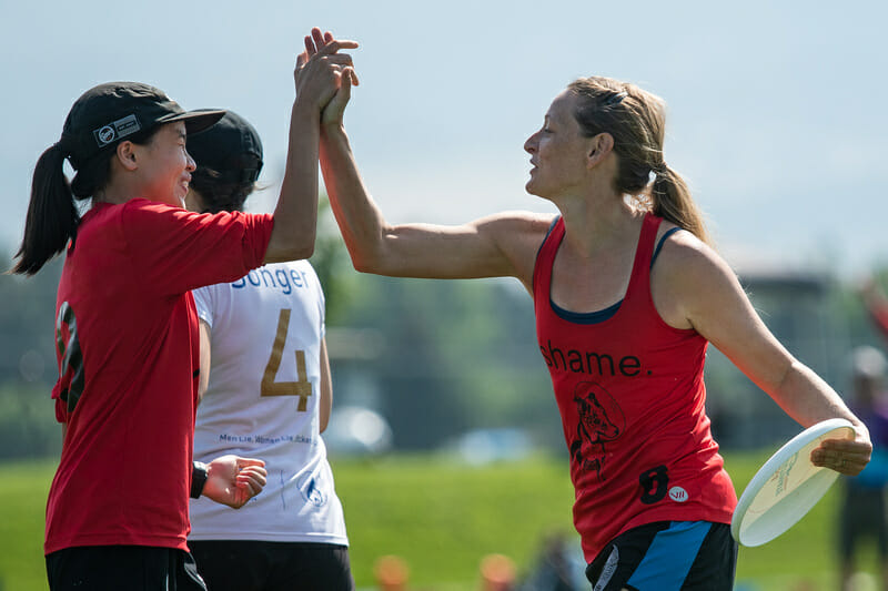 Fort Collins shame. at the 2021 Pro Championships. Photo: Sam Hotaling -- UltiPhotos.com