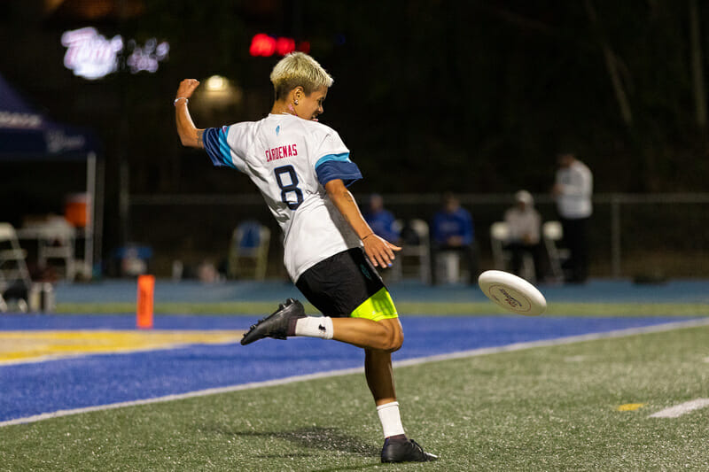 Denver Molly Brown's Manu Cardenas. Photo: Greg Pettus -- UltiPhotos.com