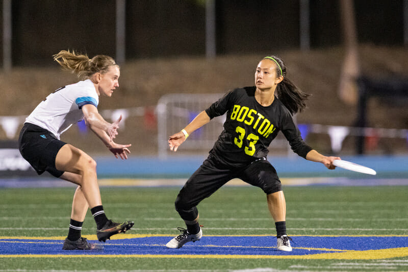 Boston Brute Squad's Yuge Xiao. Photo: Greg Pettus -- UltiPhotos.com