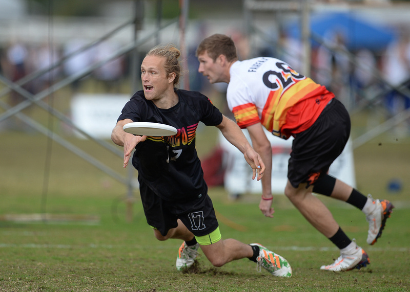 Portland Rhino Slam!'s Raphy Hayes. Photo: Kevin Leclaire -- UltiPhotos.com