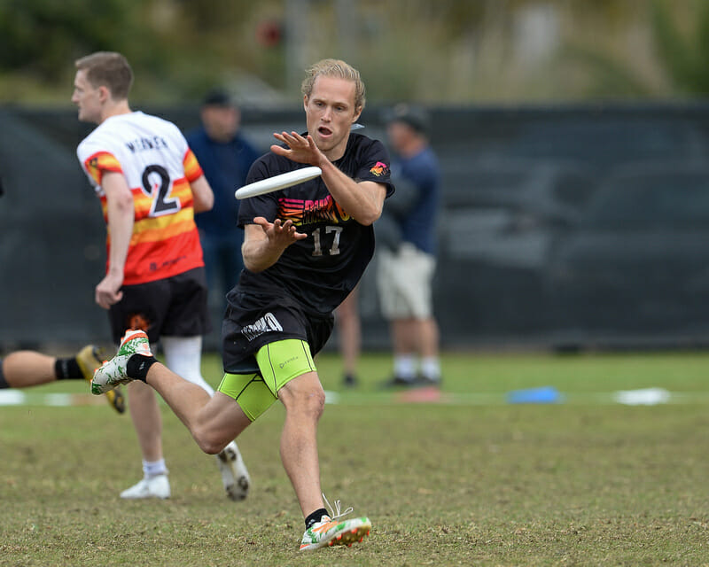 Portland Rhino Slam!'s Raphy Hayes. Photo: Kevin Leclaire -- UltiPhotos.com