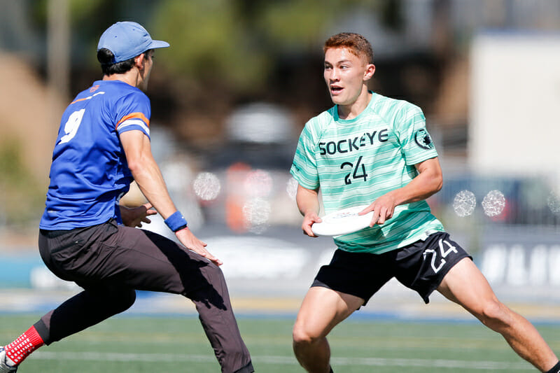 Seattle Sockeye's Tony Venneri. Photo: William 'Brody' Brotman -- UltiPhotos.com