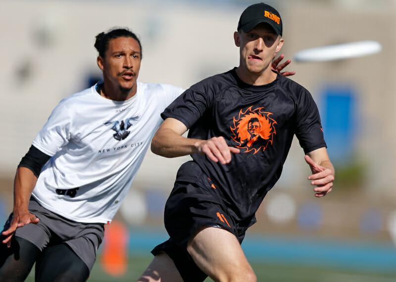 Raleigh Ring of Fire's Ryan Osgar. Photo: William 'Brody' Brotman -- UltiPhotos.com