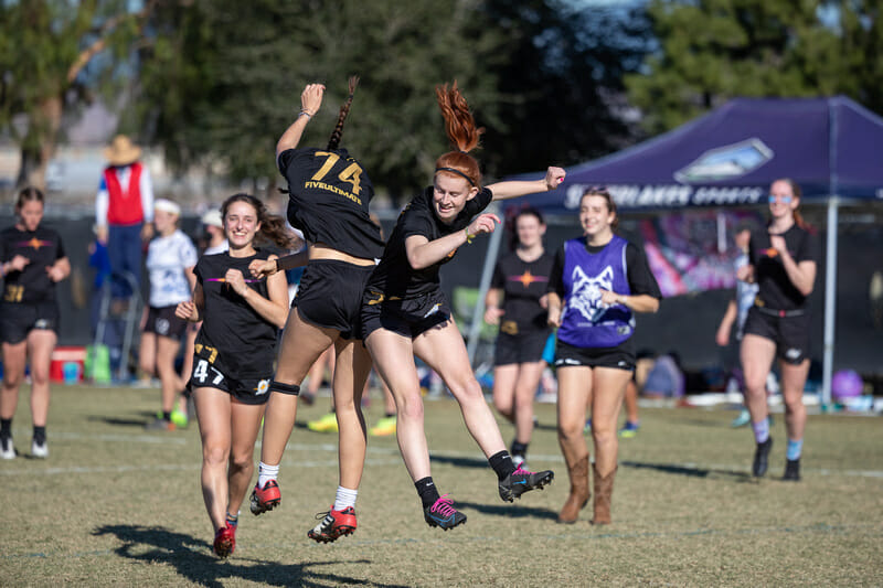 While Carleton Syzygy may have come into the weekend as the top seed, that's not where we see them at the moment. Photo: Rodney Chen -- UltiPhotos.com