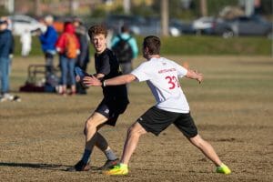 Whitman's Corbin Atack. Photo: Rodney Chen -- UltiPhotos.com