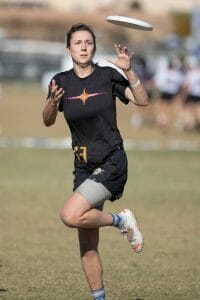 Carleton's Carly Campana. Photo: Rodney Chen -- UltiPhotos.com