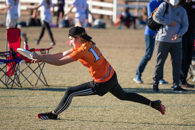 Occidental's Sophie Havranek. Photo: Rodney Chen -- UltiPhotos.com