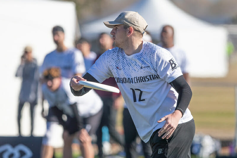 Oklahoma Christian's Evan Card. Photo: Rodney Chen -- UltiPhotos.com