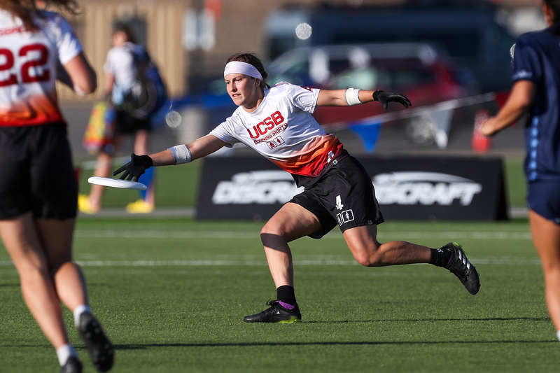 UC Santa Barbara's Elsa Winslow. Photo: Paul Rutherford -- UltiPhotos.com