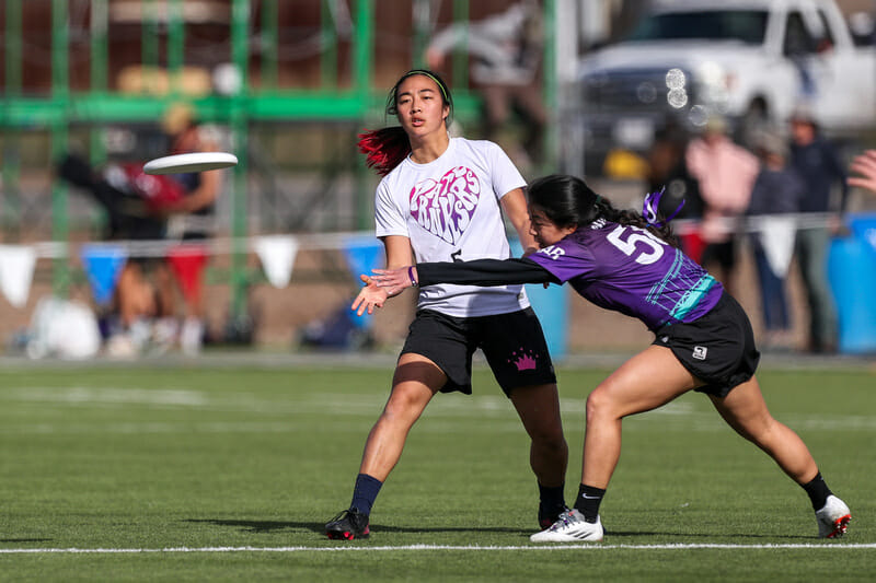 Middlebury's Kamryn You Mak. Photo: Paul Rutherford -- UltiPhotos.com