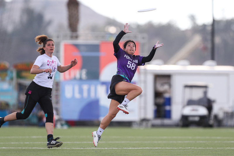 Portland's Jaclyn Wataoka. Photo: Paul Rutherford -- UltiPhotos.com