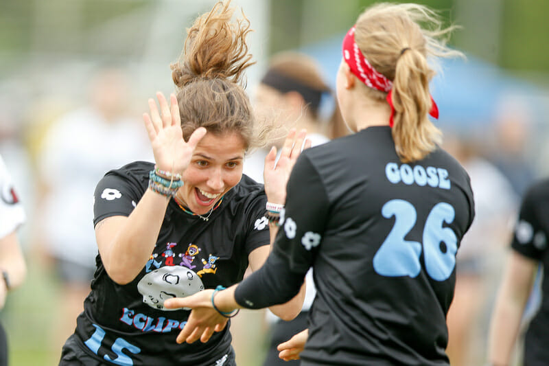 As expected, Carleton Eclipse came out on top in Pool B. Photo: William 'Brody' Brotman -- UltiPhotos.com