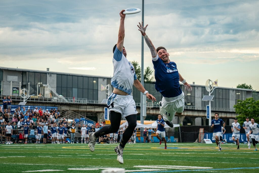 Minnesota Wind Chill defeated Chicago Union in Chicago during the 2022 AUDL regular season.