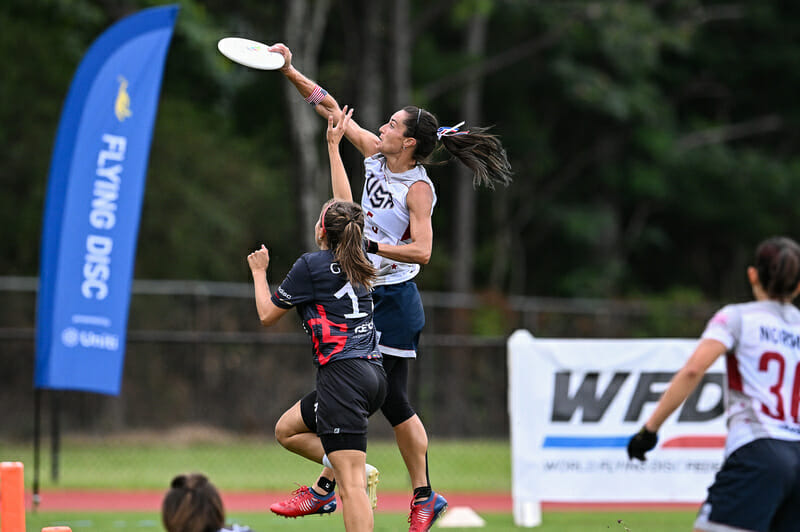 United States Kaela Helton at the 2022 World Games.