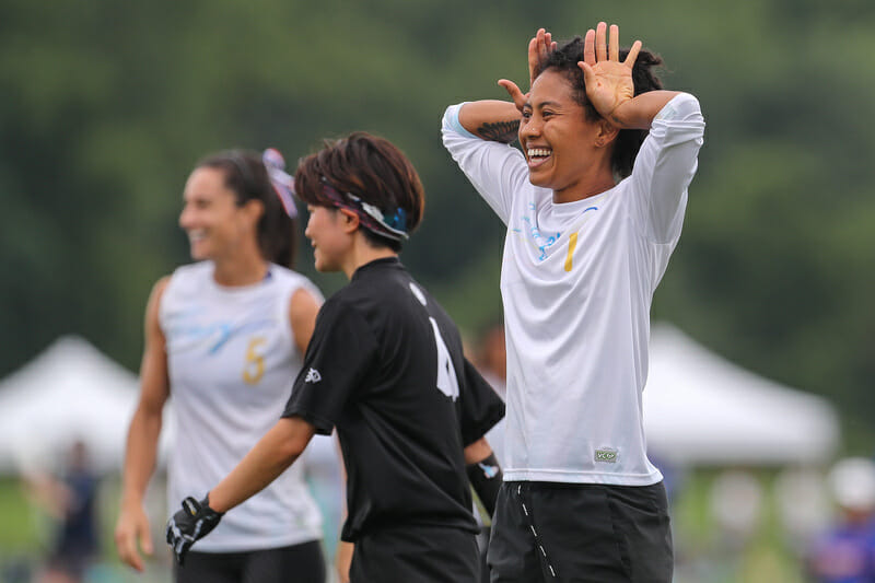 Opi Payne and Fury have rolled through the first few days of WUCC 2022, as expected. Photo: Paul Rutherford -- UltiPhotos.com