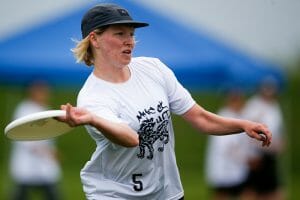 Mount Holyoke's Gigi Downey. Photo: William 'Brody' Brotman -- UltiPhotos.com