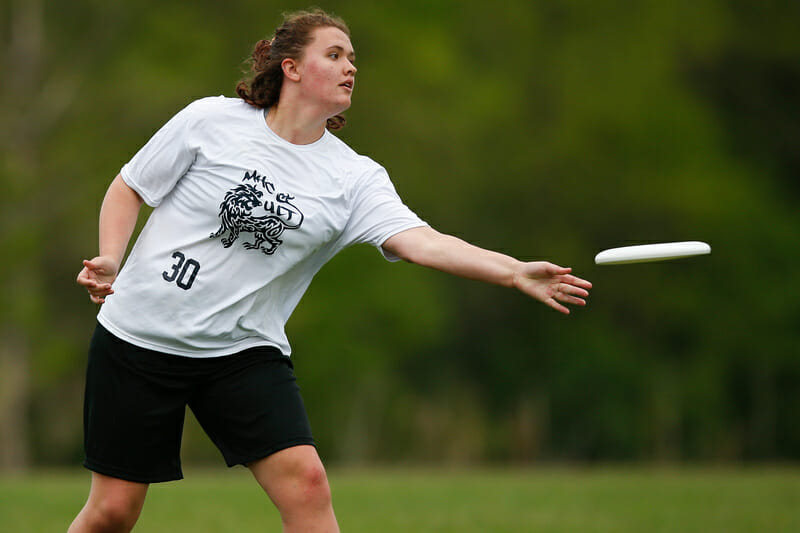 Mount Holyoke's Jamie Eldridge. Photo: William 'Brody' Brotman -- UltiPhotos.com