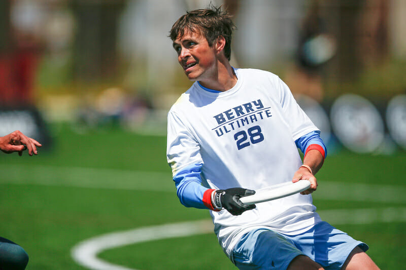 Berry's Chris Gmeiner. Photo: William 'Brody' Brotman -- UltiPhotos.com