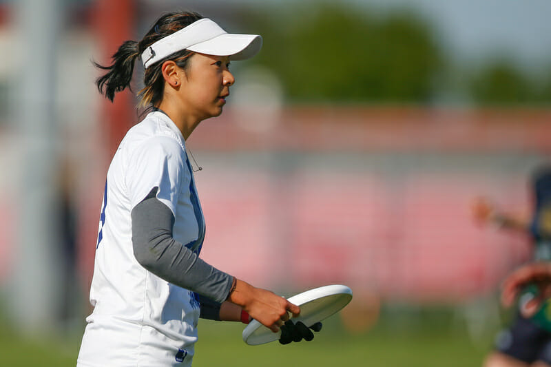 Rice's Sandy Wu. Photo: William 'Brody' Brotman -- UltiPhotos.com