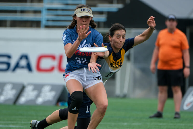 San Francisco Polar Bears and Madison NOISE in the 2022 US Open semifinals. Photo: Alex Fraser -- UltiPhotos.com