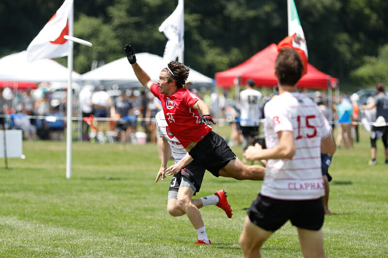 Vancouver Furious George's Jay Boychuk at 2022 WUCC.