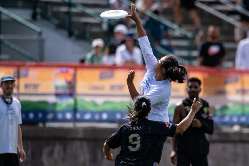 Ari Lozano and Mixtape flew above the competition all week at WUCC. Photo: Sam Hotaling -- UltiPhotos.com