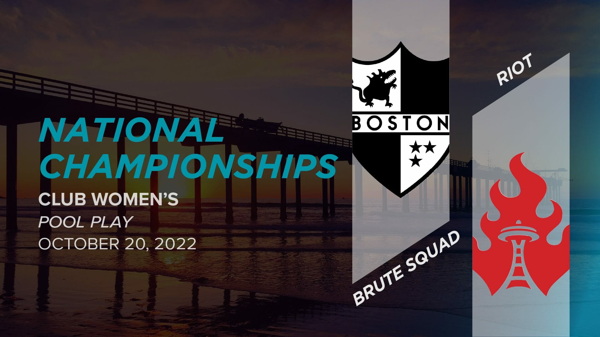 Boston Brute Squad v. Seattle Riot (Pool Play) 2022 USAU National