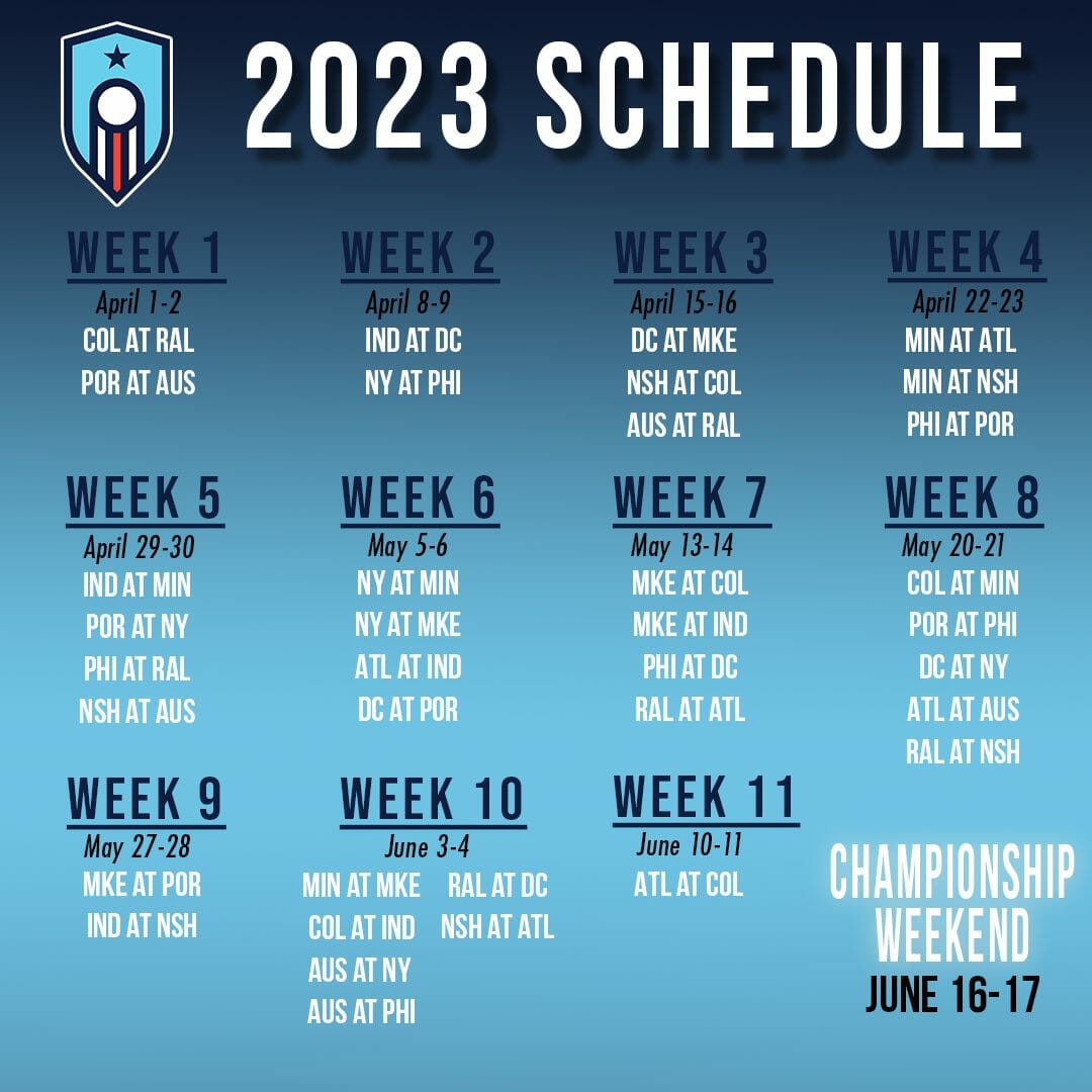 PUL Announces 2023 Season Schedule - Ultiworld