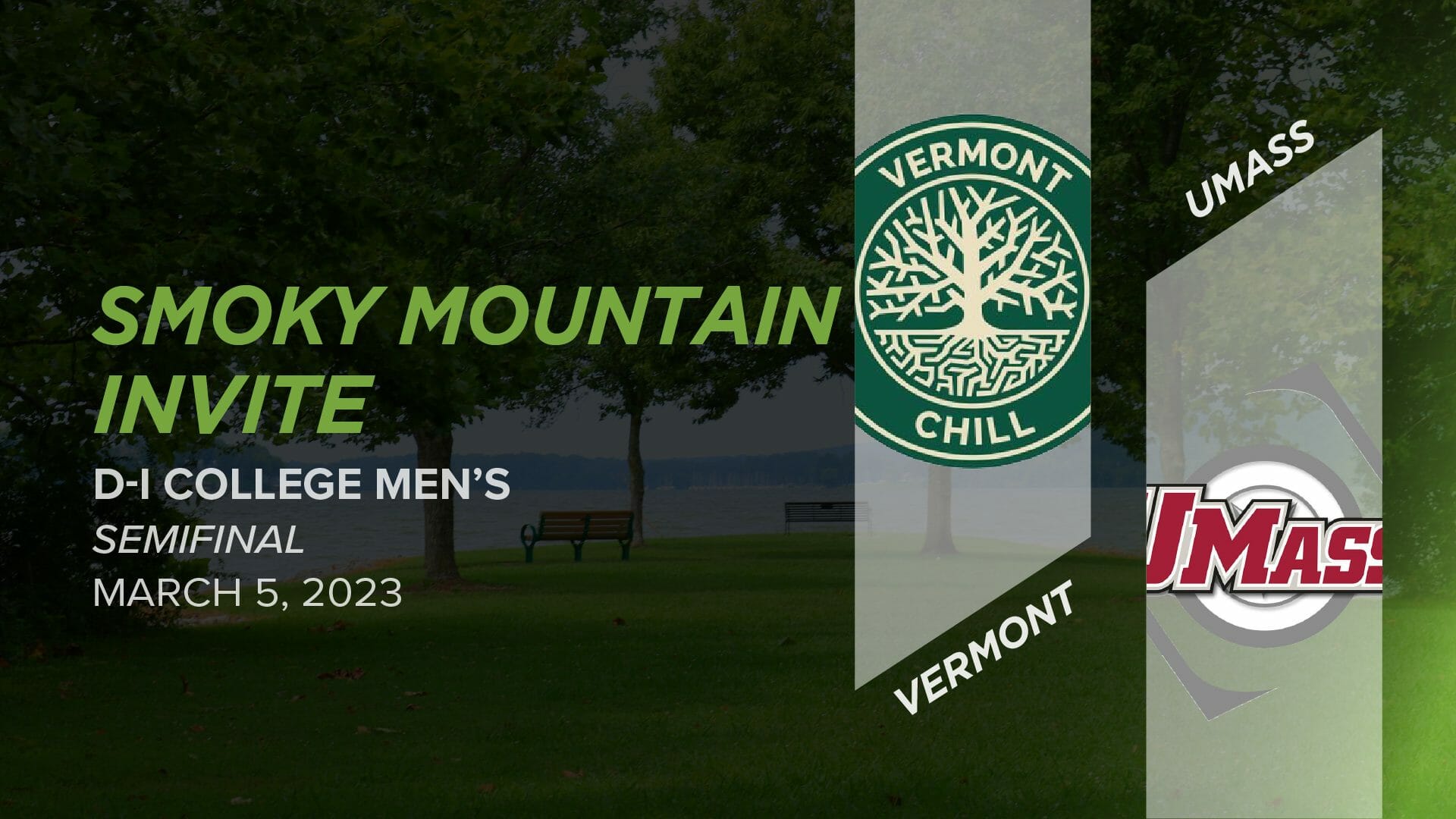 Vermont vs. Massachusetts (Men's Semifinal) 2023 Smoky Mountain