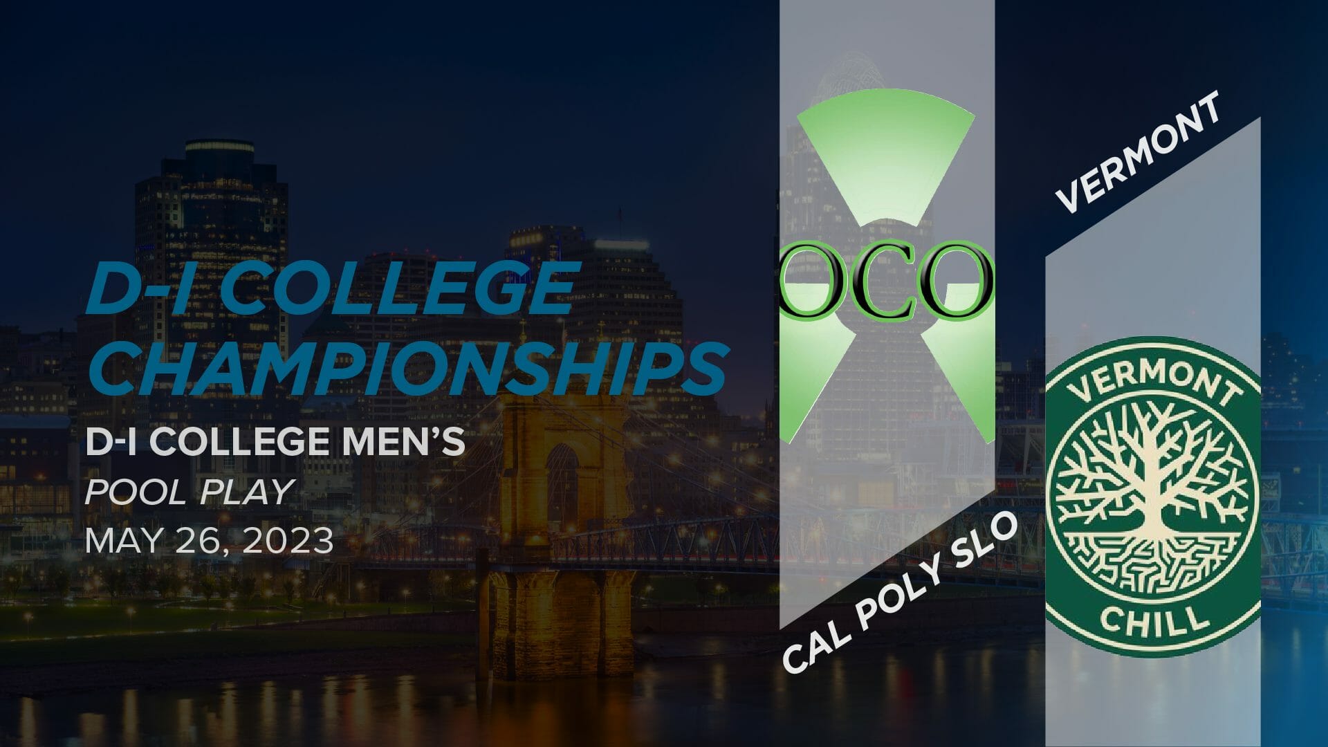 [FP] Cal Poly SLO vs. Vermont (Men's Pool Play) 2023 DI College