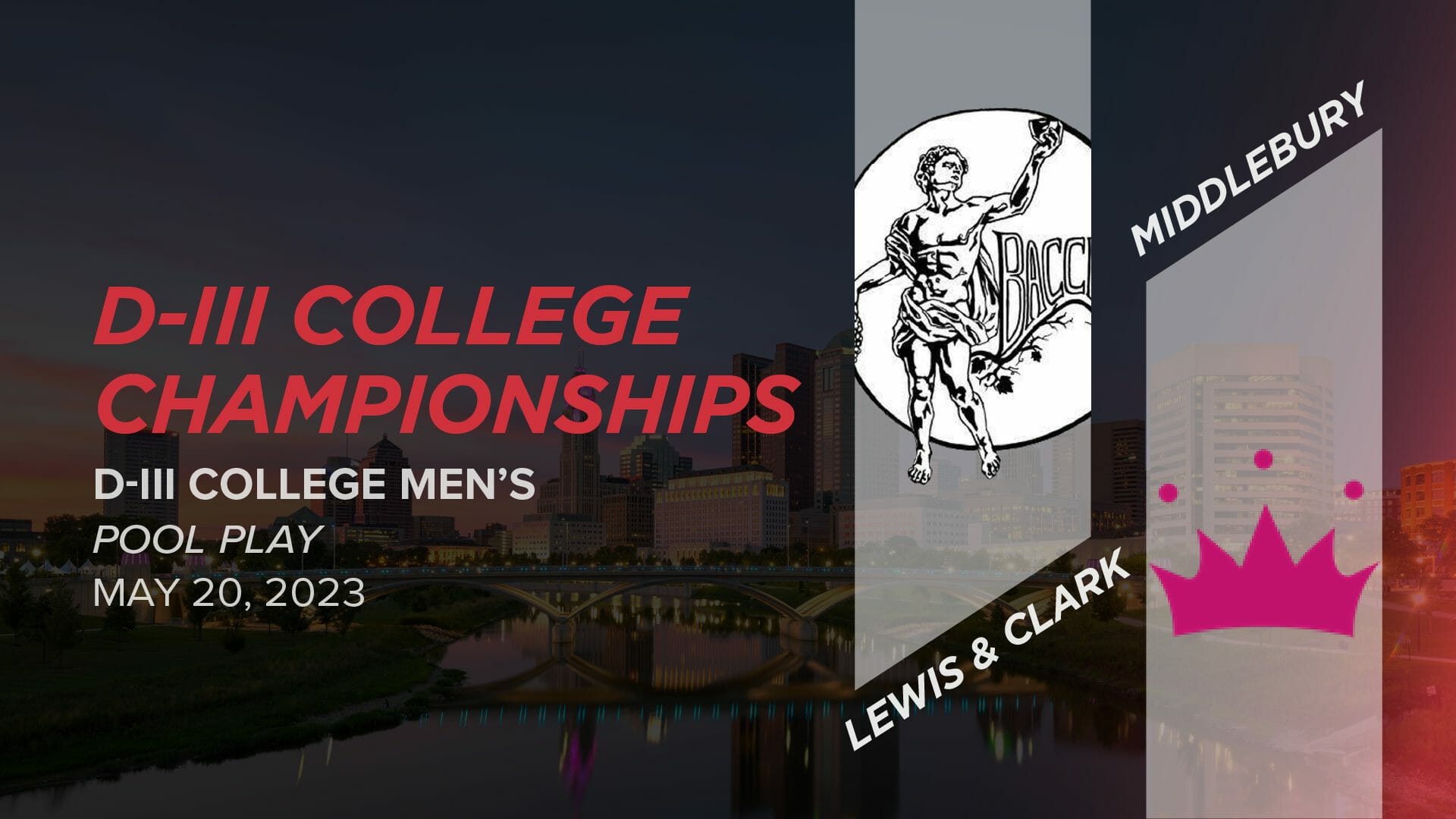 Lewis & Clark vs. Middlebury (Men's Pool Play) 2023 DIII College
