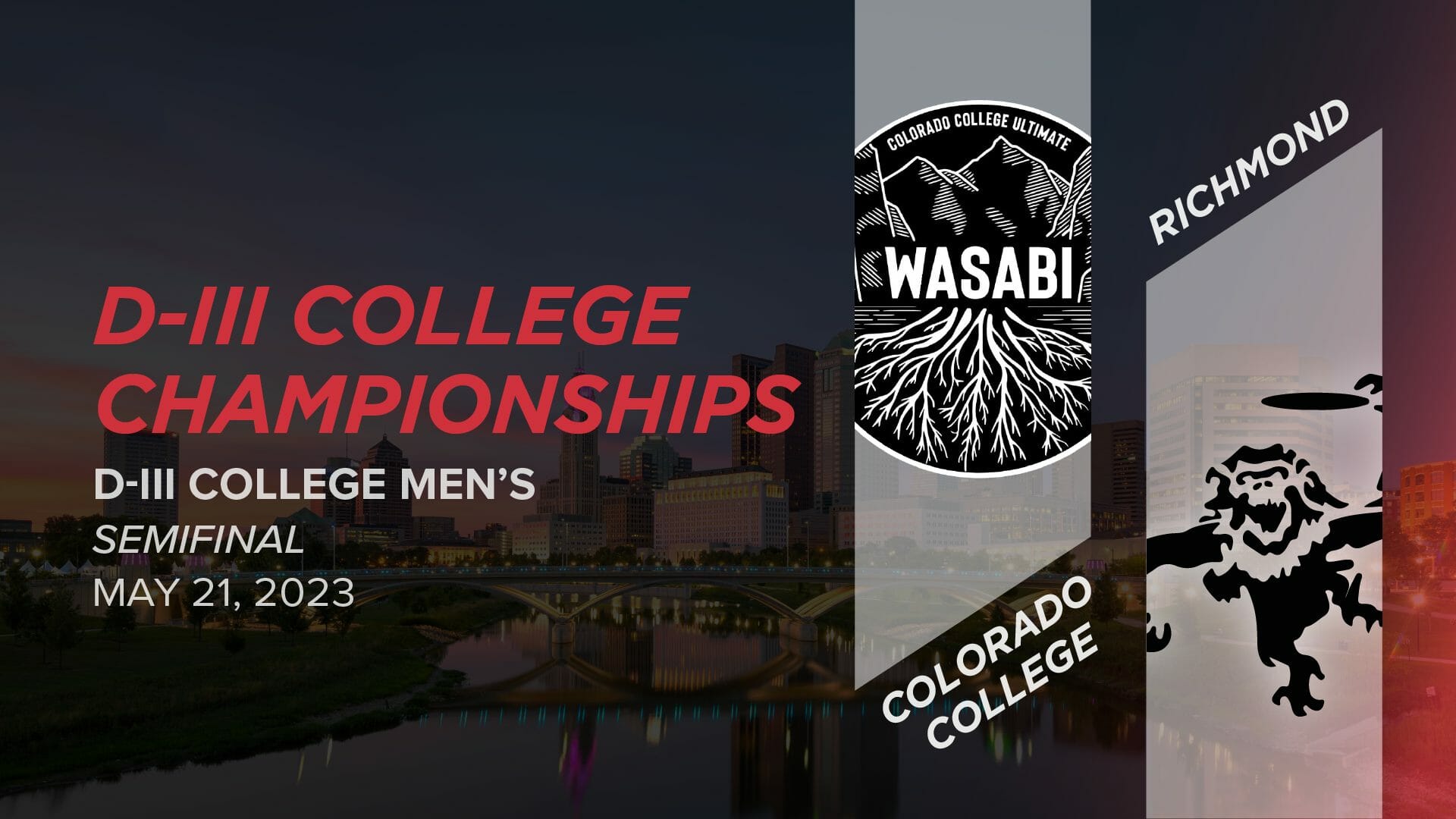 Colorado College Vs. Richmond (Men's Semifinal) - 2023 D-III College ...