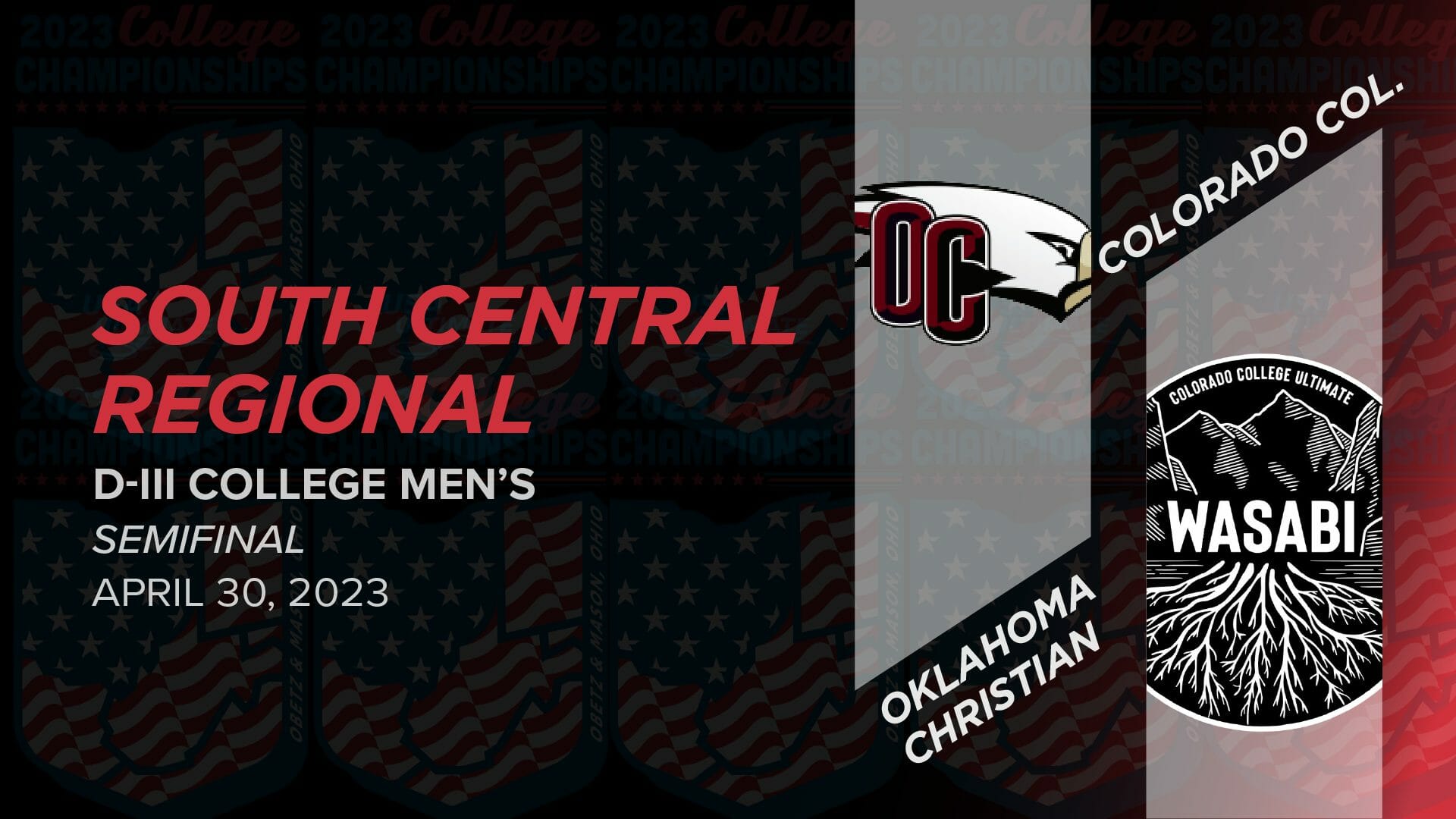 Oklahoma Christian Vs. Colorado College (Men's Semifinal) - 2023 ...