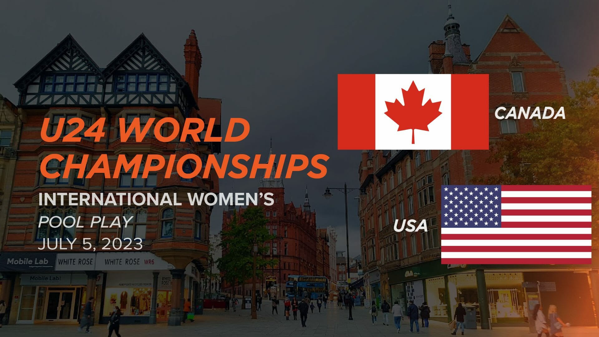 WFDF World Under 24 Ultimate Championship: Women's Final - Canada vs USA 