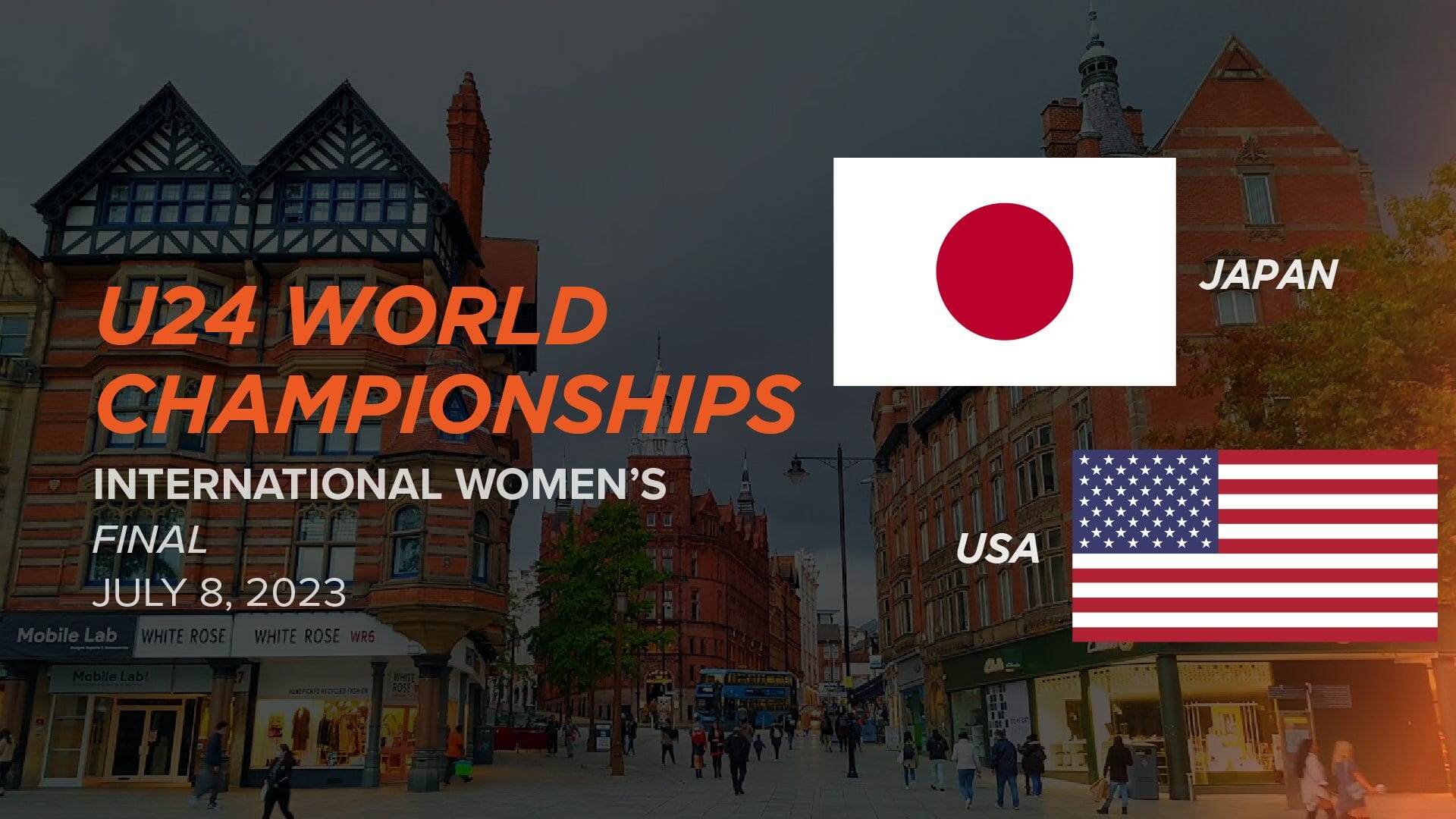 WFDF World Under 24 Ultimate Championship: Women's Final - Canada vs USA 