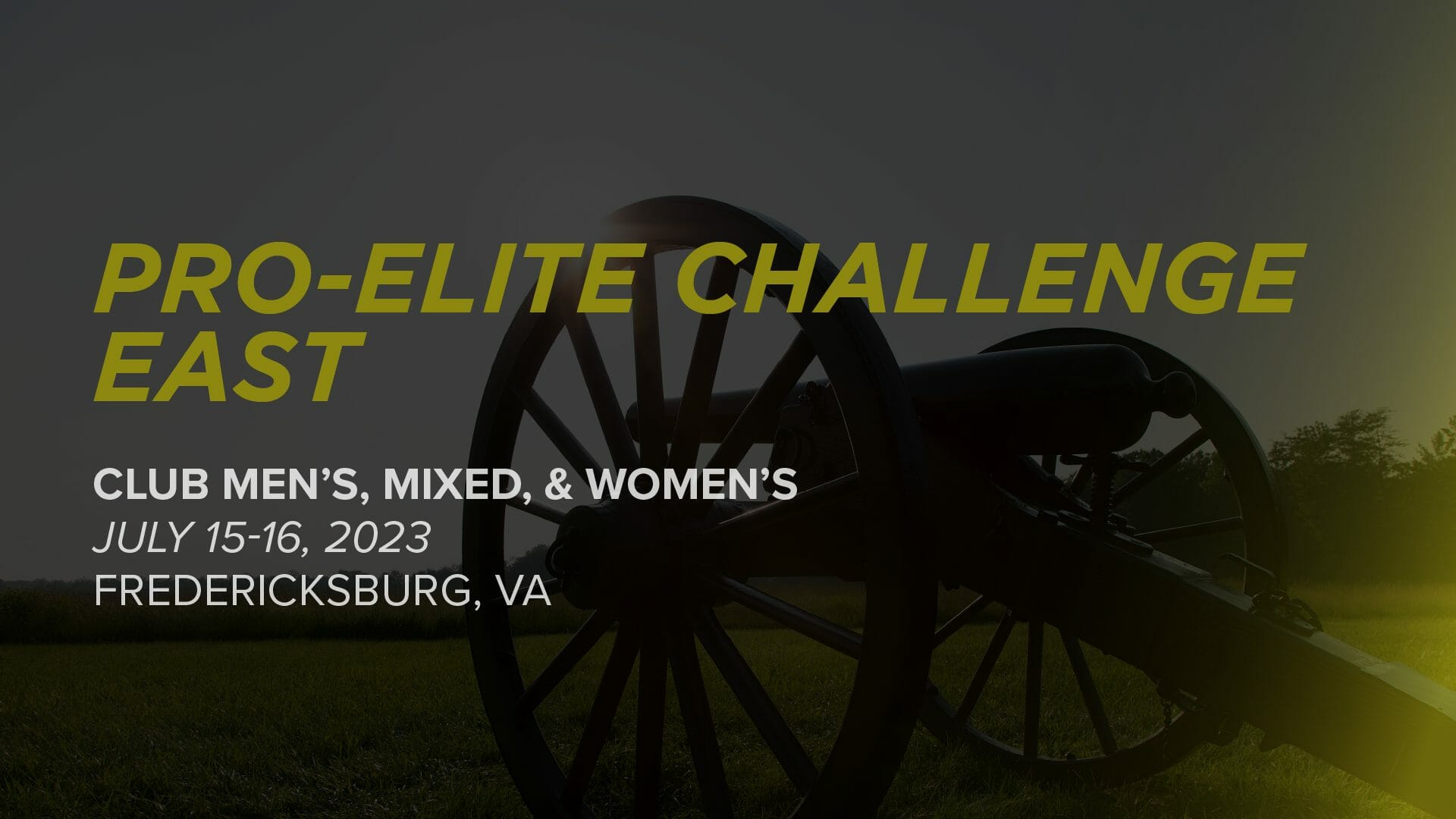 2023 ProElite Challenge East Event News, Stats, Schedule & More